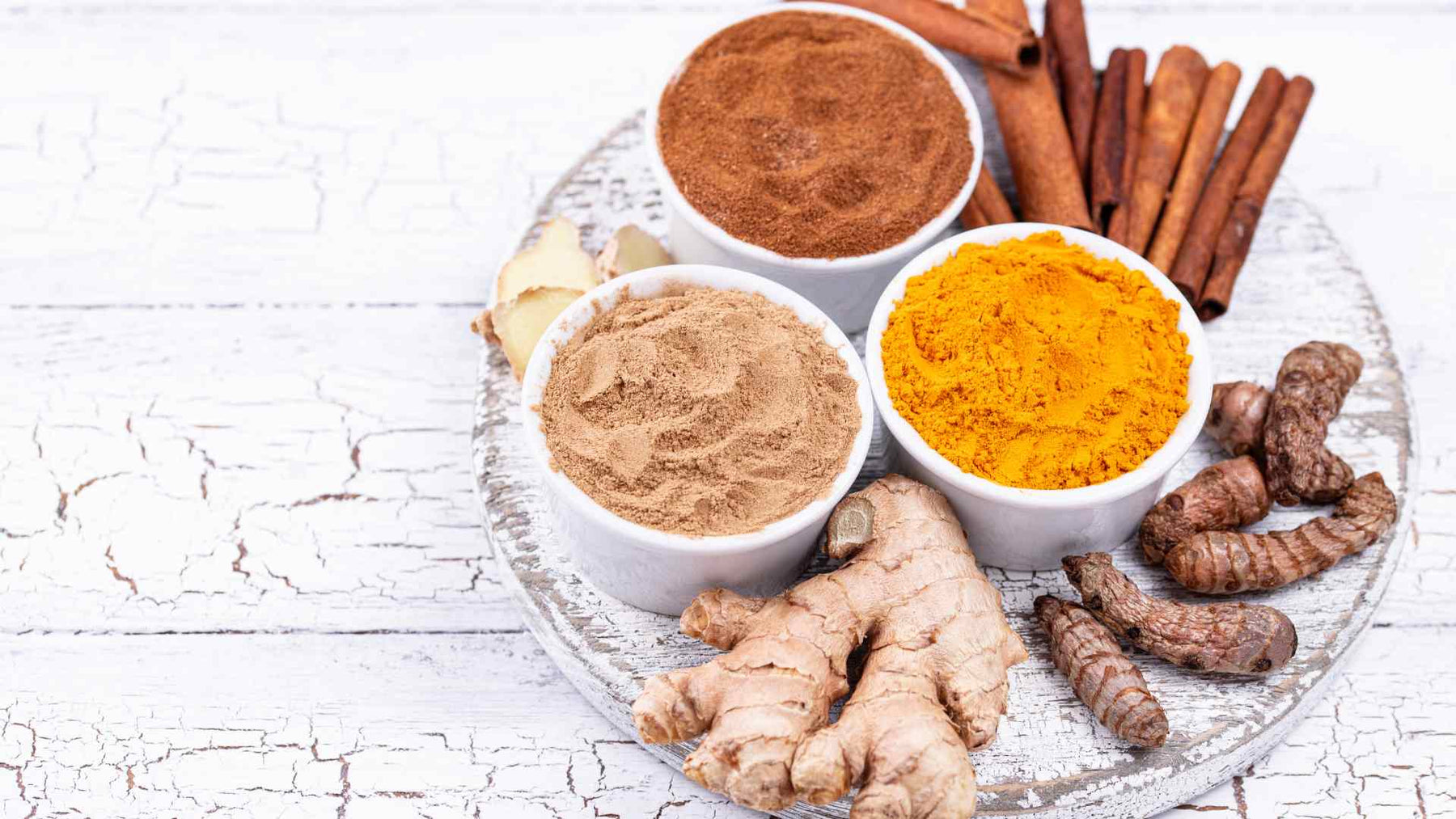 Spice Up Your Health: The Wonders of Cinnamon, Ginger, and Turmeric